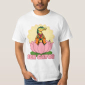 Zen Gator T-shirt design Tシャツ (正面)
