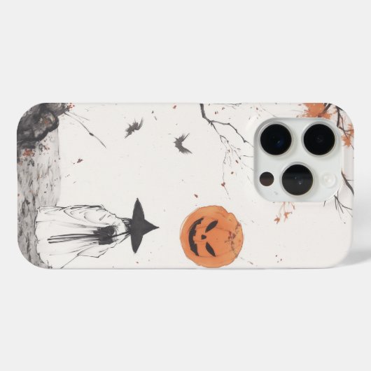Zen Halloween iPhoneケース Case-Mate iPhoneケース (裏面 (横))