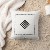 Zen Harmony Pillow | Minimalist Tibetan Art Cushio クッション (ブランケット)