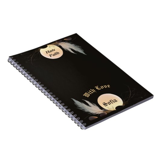 Zen Healing & Self-Love Minimalist Photo Notebook ノートブック (右側)