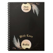 Zen Healing & Self-Love Minimalist Photo Notebook ノートブック (正面)
