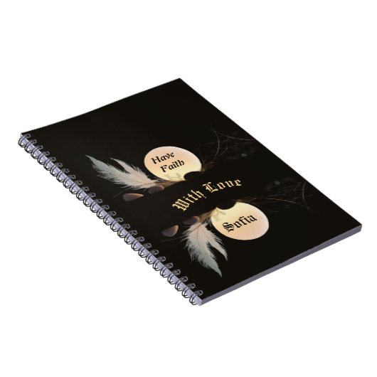 Zen Healing & Self-Love Minimalist Photo Notebook ノートブック (右側)