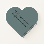 Zen Heart Journal: Full Wrap Healing Stationery ノートブック (裏面)