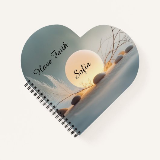 Zen Heart Journal: Full Wrap Healing Stationery ノートブック (正面)