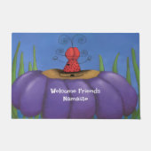 Zen Ladybug ドアマット (正面)