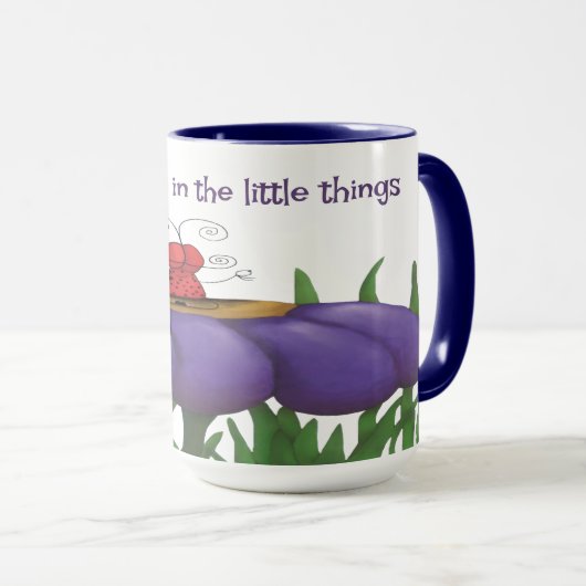 Zen Ladybug マグカップ (正面右)