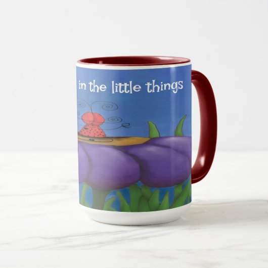 Zen Ladybug マグカップ (正面右)