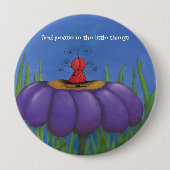 Zen Ladybug 缶バッジ (正面)