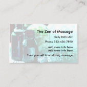 Zen Massage名刺 名刺 (正面)