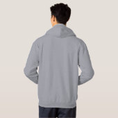 Zen Meditating Frog Inner Peace Hoodie  パーカ (裏面フル)