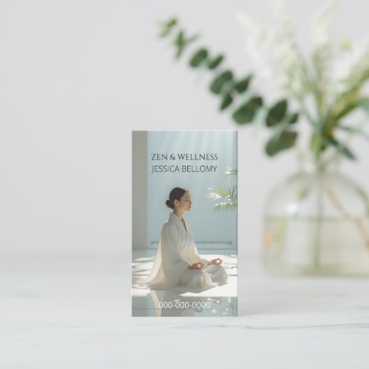 Zen Meditation 名刺 (スタンド正面)