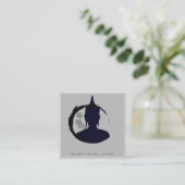 Zen Mindfulness Coach名刺 スクエア名刺 (スタンド正面)