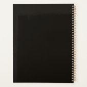 Zen Minimalist Daily Planner for Peace & Encourage プランナー手帳 (裏面)