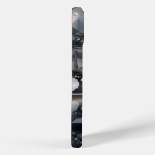 Zen Modern: Where Mist Meets Minimalism Case-Mate iPhoneケース (裏面 / 右)