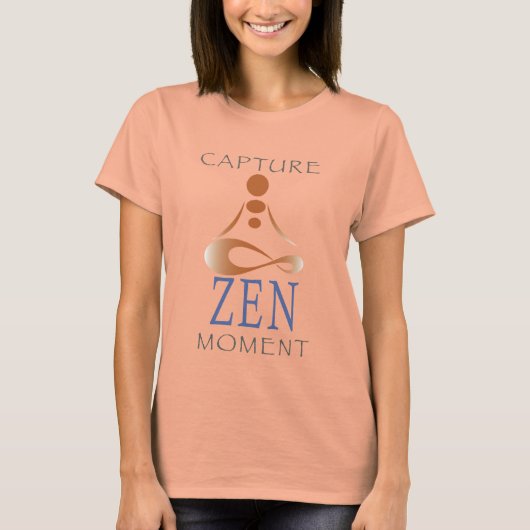 Zen Moment Shire Womens Teeをキャプチャ Tシャツ (正面)
