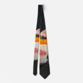 Zen Nigiri – Minimalist Sushi Tie ネクタイ (裏面)