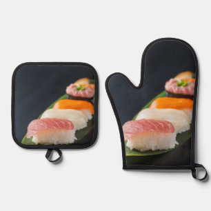 Zen Nigiri Set – Calm & Cook in Style 鍋つかみ&鍋敷きセット