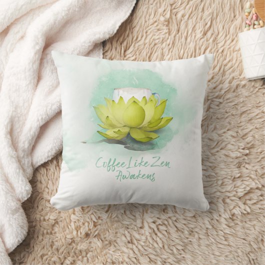Zen of Coffee クッション (ブランケット)