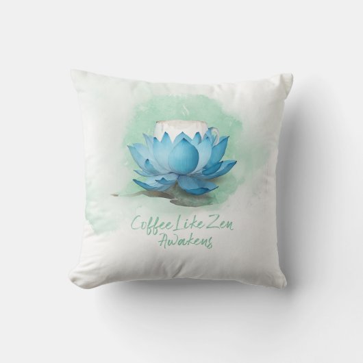Zen of Coffee クッション (正面)