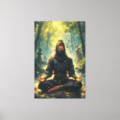 Zen of the Shadow Warrior キャンバスプリント (正面)