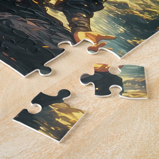 Zen of the Shadow Warrior ジグソーパズル (側面)