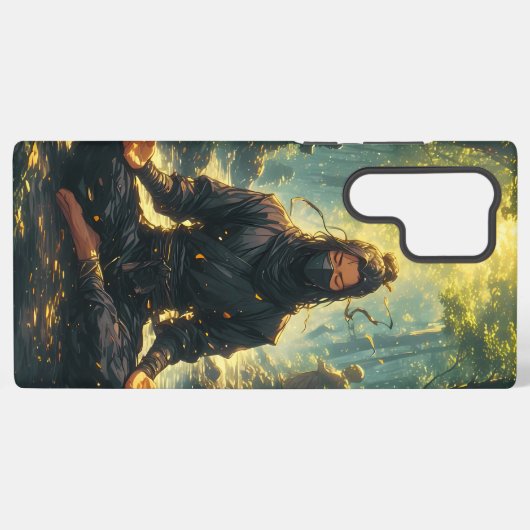 Zen of the Shadow Warrior Samsung Galaxyケース (裏面横)