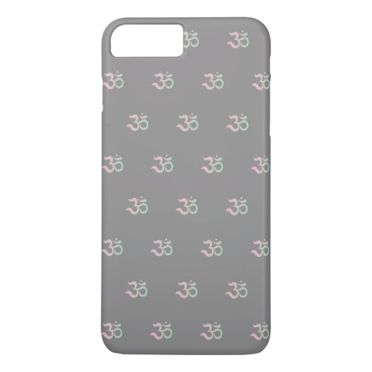Zen OmシンボルグレーパステルユニークiPhoneケース Case-Mate iPhoneケース (裏面)