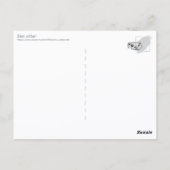 Zen otter ポストカード (裏面)