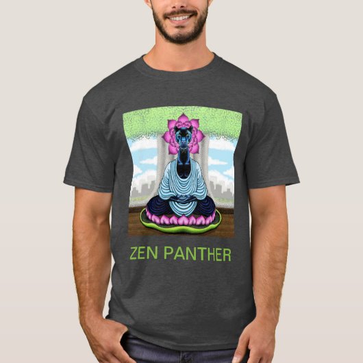 Zen Panther Tシャツ (正面)