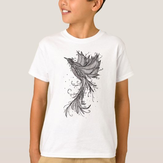 Zen Phoenix Kids Tシャツ (正面)