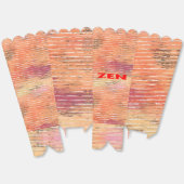 Zen red reeds popcorn boxes フェイバーボックス (見開き)