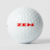 Zen red Titleist 2023 Pro V1ゴルフボール12 pk ゴルフボール (正面)