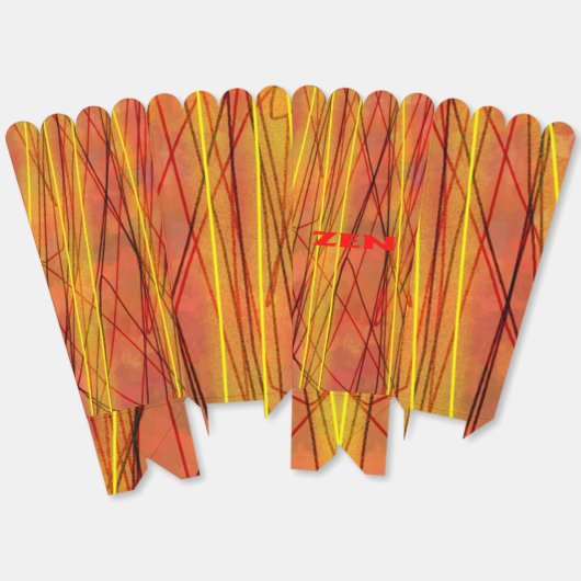 Zen red wire popcorn boxes フェイバーボックス (見開き)