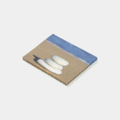 Zen Rocks onビーチポストイットノート ポストイット (アングル)