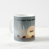 Zen Serenity Full Wrap Mug: Mindful Healing Gift コーヒーマグカップ (正面左)