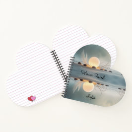 Zen Serenity Heart Journal: Full Wrap Edition ノートブック