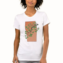 Zen Serenity: Minimalist Ginkgo Tree