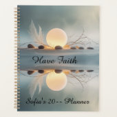 Zen Serenity Planner: All-Over Print Mindful プランナー手帳 (正面)
