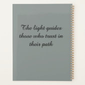 Zen Serenity Planner: All-Over Print Mindful プランナー手帳 (裏面)