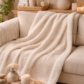 Zen Stone Ripple Sherpa Blanket シェルパブランケット