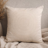 Zen Stone Spiral Throw Pillow クッション