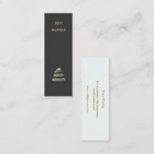 Zen Stones名刺 スキニー名刺 (正面/裏面)