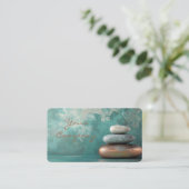 Zen Stones Spa Wellness Tranquility and Balance 名刺 (スタンド正面)