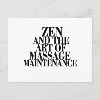 ZEN & The Art of MASSAGE ポストカード