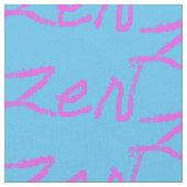 zen thunder_Cove青 ファブリック (クローズアップ)