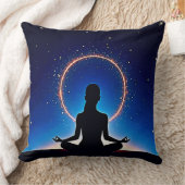 Zen Under Stars: Cosmic Meditation クッション (ブランケット)