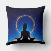 Zen Under Stars: Cosmic Meditation クッション (裏面)