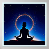 Zen Under Stars: Cosmic Meditation ポスター (正面)