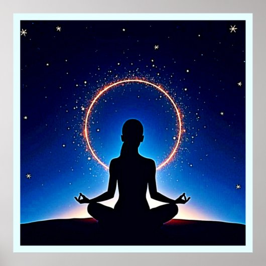 Zen Under Stars: Cosmic Meditation ポスター (正面)