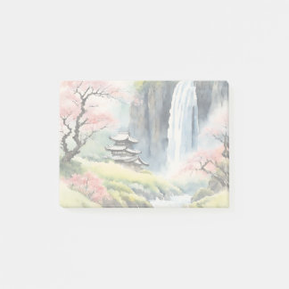 Zen Watercolor House Post-It Note ポストイット